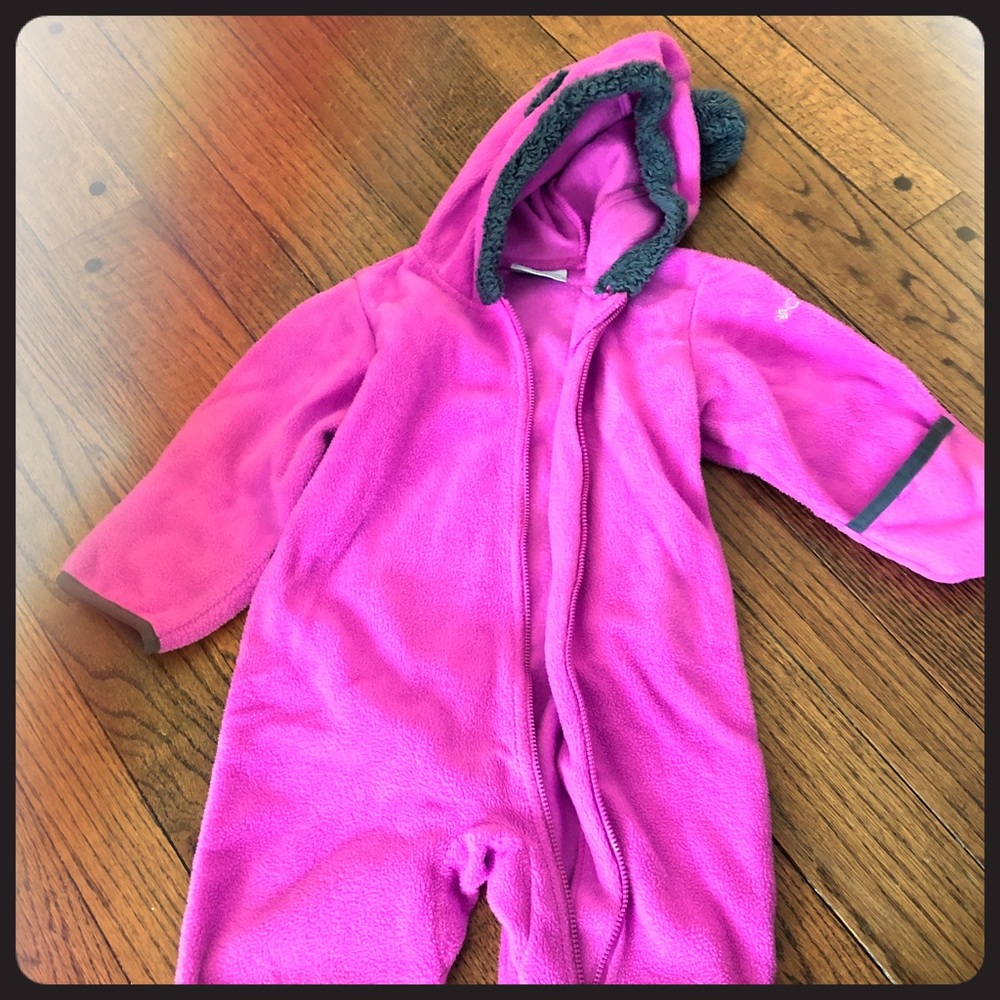 Columbia toddler girls’ bunting (12-18 months)